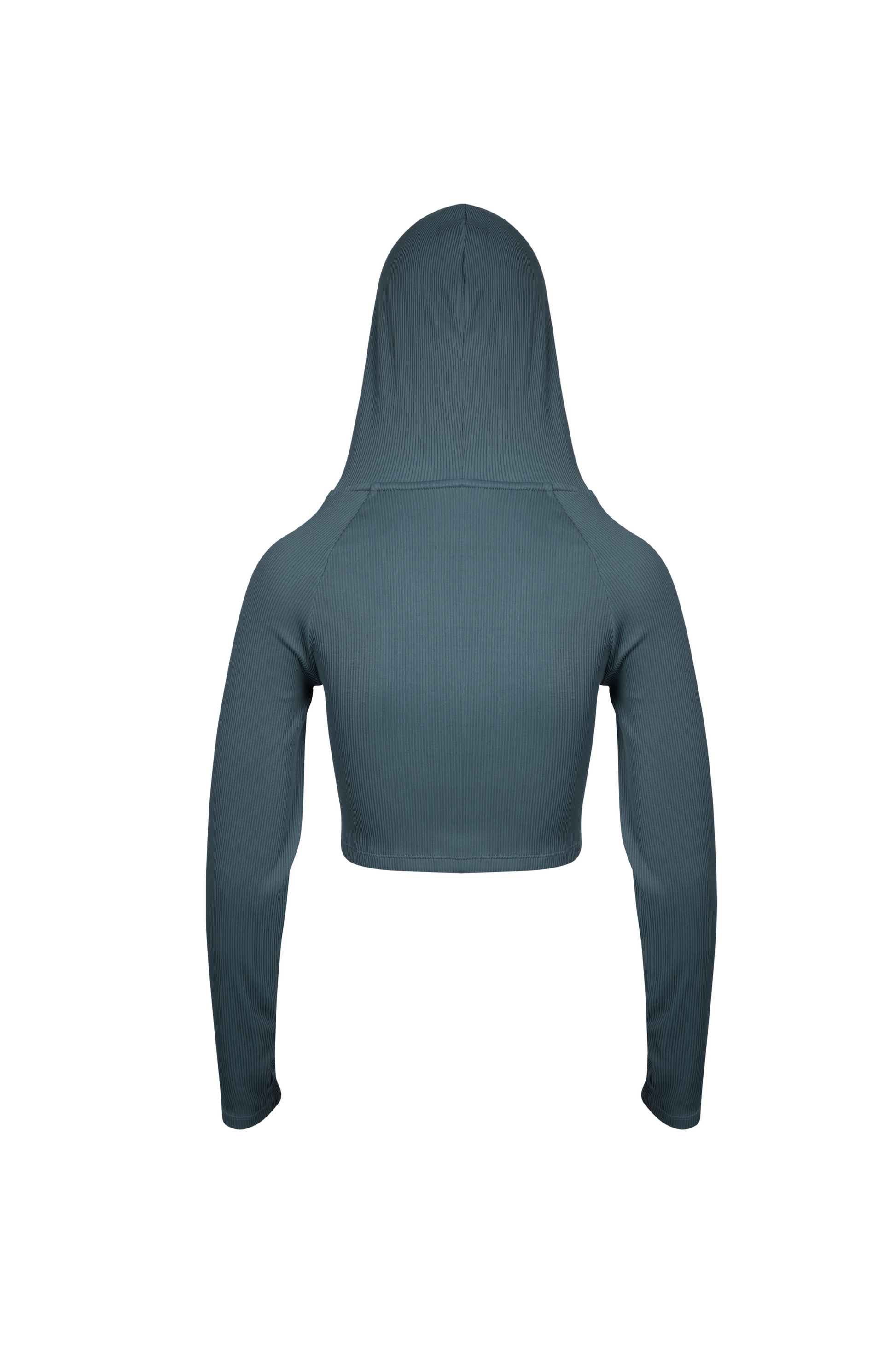 SCULPT HOODIE CROP - Dark Teal