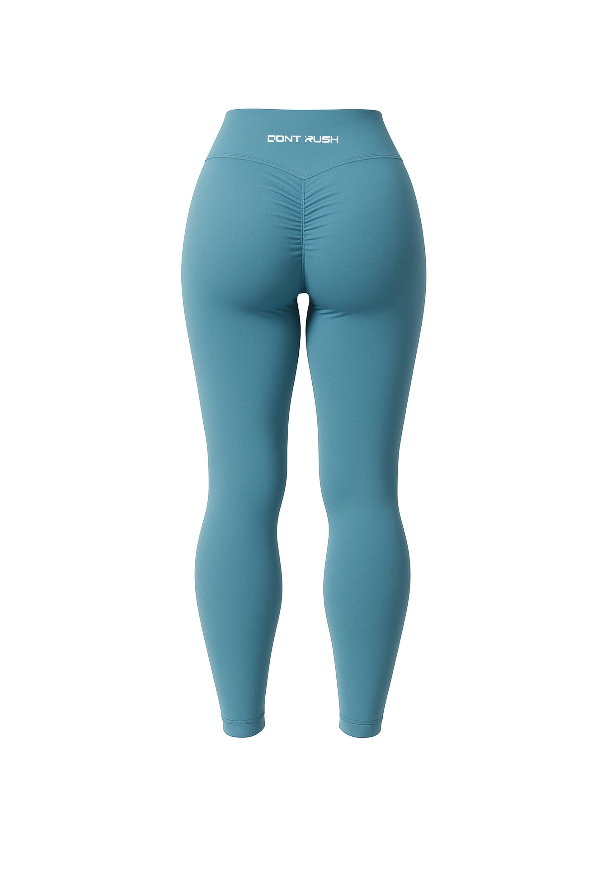 PERFECT PEACH LEGGINGS - Baby Blue