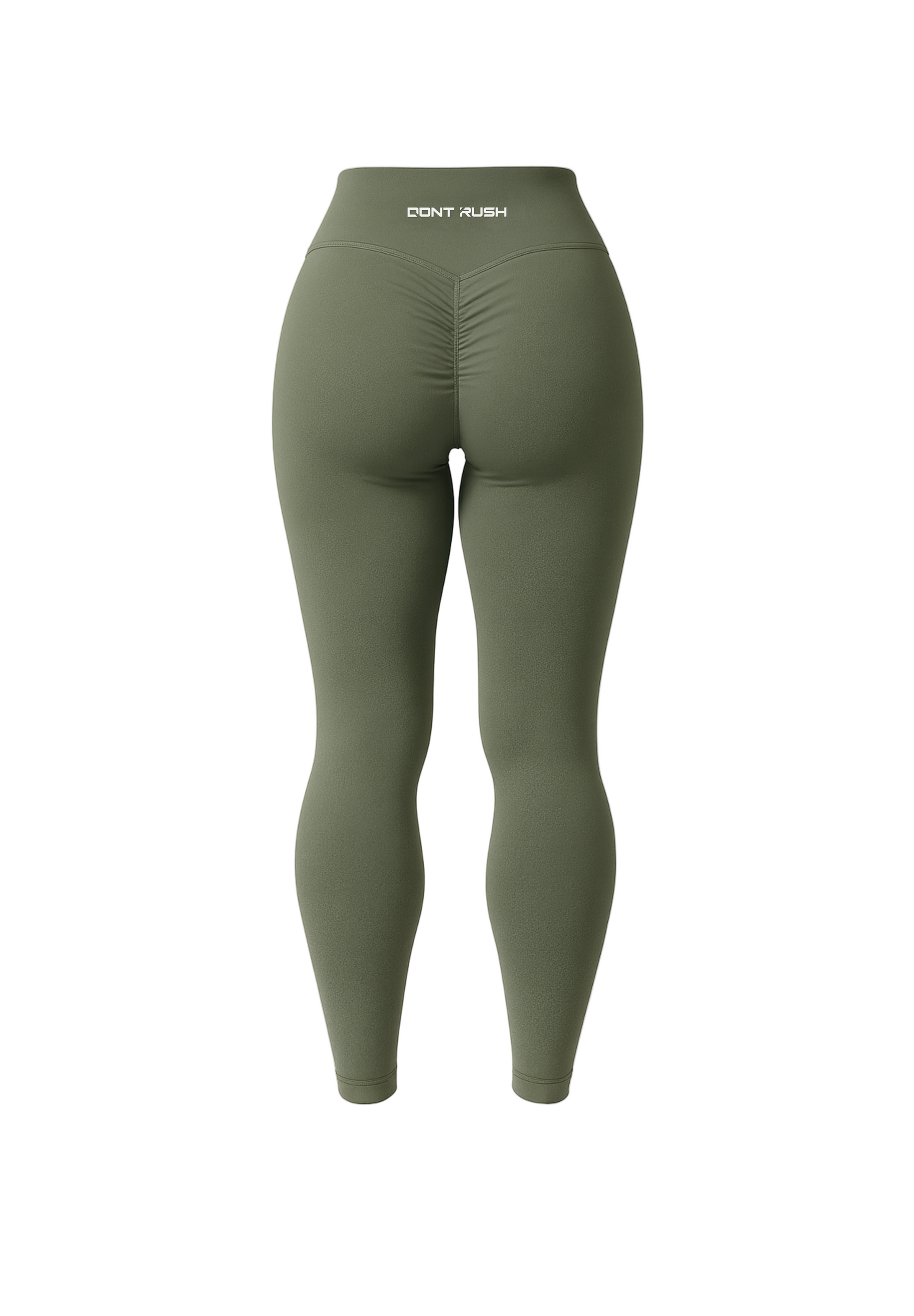 PERFECT PEACH LEGGINGS- Khaki