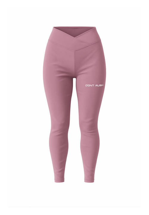 ATTACK V-CUT LEGGINGS - Candy Pink